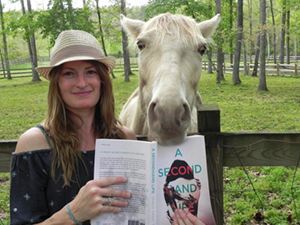 Author Pamela Crane and Tinker